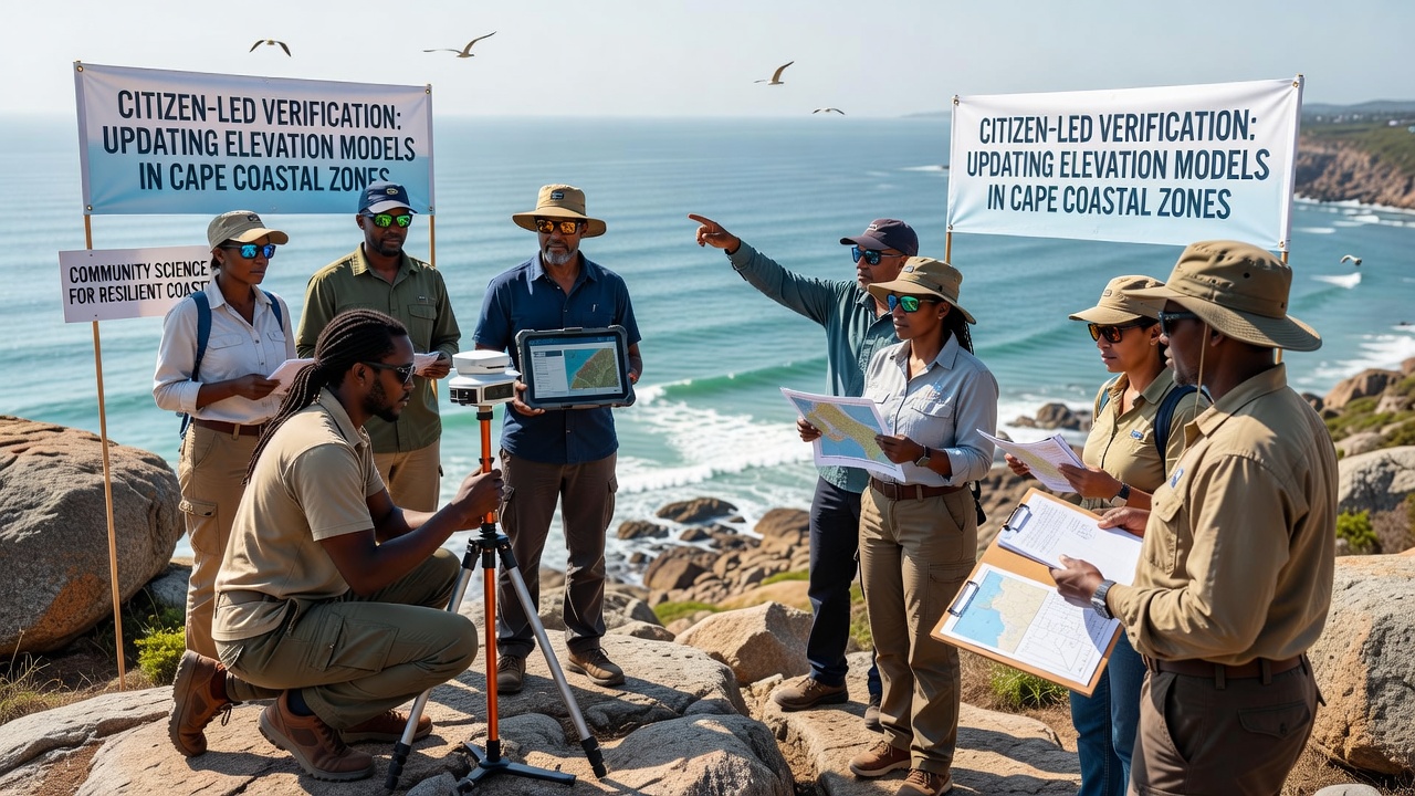 Citizen-Led Verification Processes for Updating Elevation Models in Cape Coastal Zones